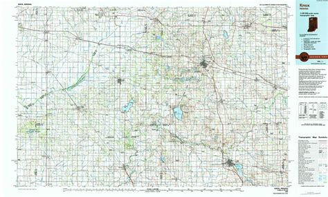 Chicago Topographic Map In Il Mi Usgs Topo 1250000 Scale