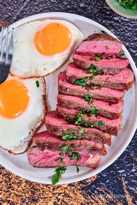 Steak and Eggs (Best Breakfast!) - Low Carb Spark