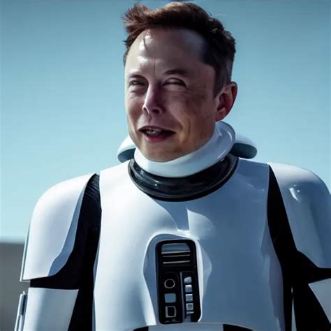 Elon Musk In Star Wars Highly Detailed High Quality Stable