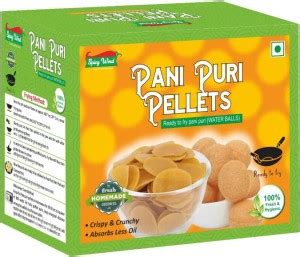 Spicy Wind Ready To Fry Pani Puri Pellets Dry Gol Gappa Instant Pani