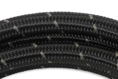 Mr Gasket Black Nylon Braided Hose An Feet