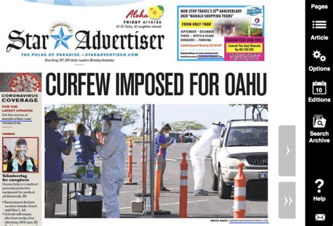 Star Advertiser’s First Digital Saturday Offers Extra Content Honolulu Star Advertiser