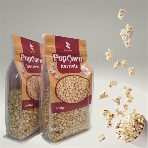 Popcorn Kernels (Popping corn) 500g - Zing Foods