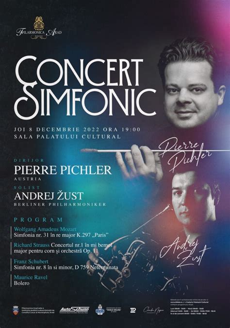 Concert Simfonic Joi 8 Decembrie 2022 Filarmonica Arad