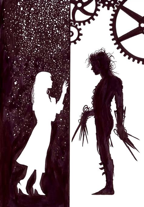 Edward Scissorhands 1990 Tim Burton Art Edward Scissorhands Tim Burton