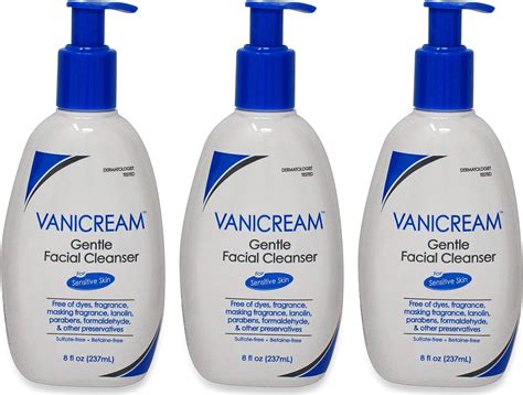 Vanicream Gentle Facial Cleanser For Sensitive Skin With Pump Dispenser