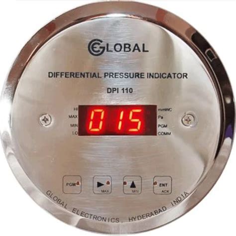 digital pressure indicator differential pressure indicator  ma