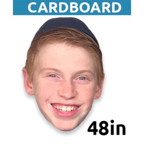 48 Personalized Cardboard Big Head