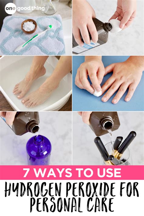 7 Ways To Use Hydrogen Peroxide For Personal Care