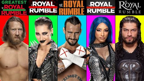 Every Number One Entrant In Royal Rumble Youtube