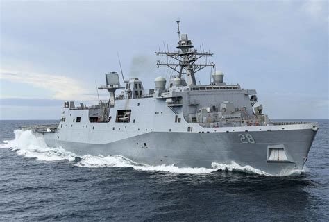 Us Navys Newest Amphibious Assault Ship Completes Builders Trials