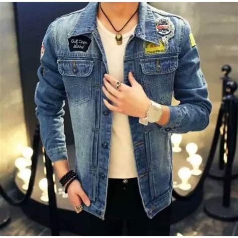 Jual Dstore Bayar Ditempat Jaket Jeans Denim Boomber Jaket Jeans