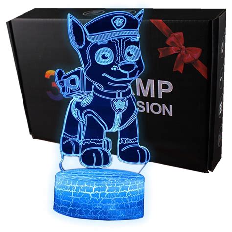 LAMPKA LED 3D USB Nocna Paw Patrol Psi Patrol 12875905737 Oficjalne