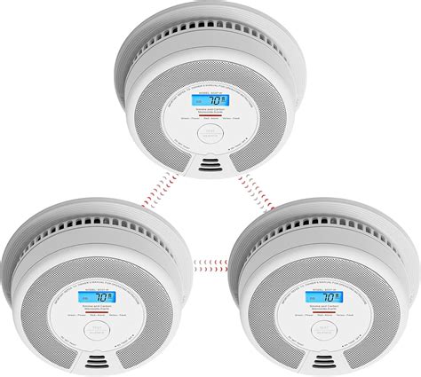 X Sense Wireless Interlinked Combination Smoke Alarm And Carbon