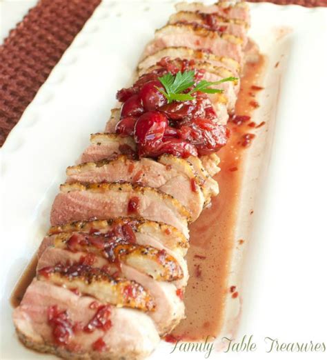 Seared Roast Duck Breast {with Cherry Port Wine Sauce} - Family Table Treasures