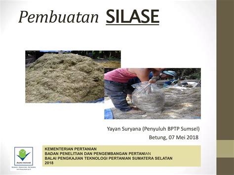 Silase Pembuatan Dan Manfaat Silase Ppt