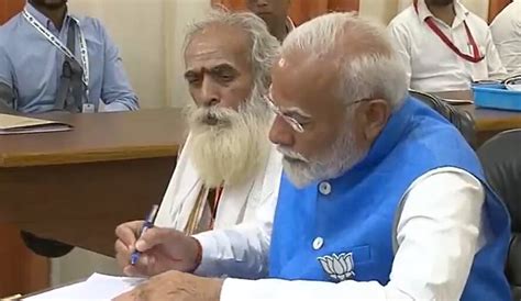 Lok Sabha Elections Pm Modi Files Nomination From Varanasi Eying A Hattrick India News The