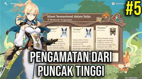 Event Pandangan Bersama Siluet Sensasional Dalam Salju Genshin