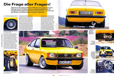 Kadett C Coupe V6 Tuningcars Org Das Oldschool Tuning Magazin