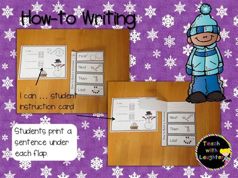 Teach With Laughter Winter Literacy Stations