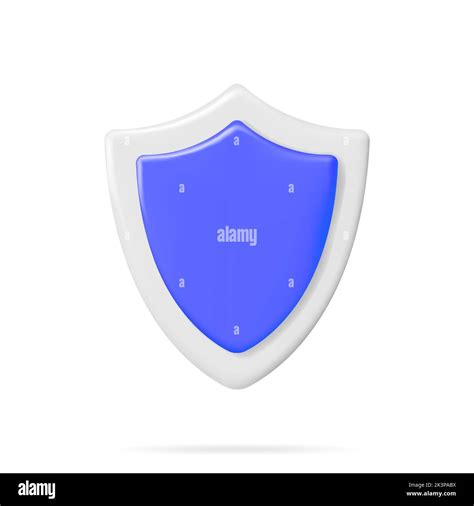 3d Shield Icon Isolated Stock Vector Image And Art Alamy