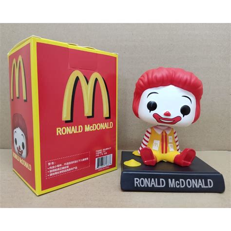 Jual Figure Kepala Goyang Bobble Head Pajangan Dashboard Ronald
