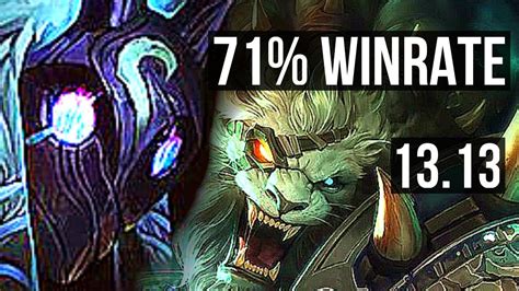 Kindred Vs Rengar Jng 71 Winrate 6 0 1 Dominating Tr