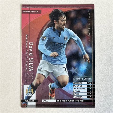 Yahooオークション Wccf 12 13 Wsa Ex ダビド・シルバ David Silva