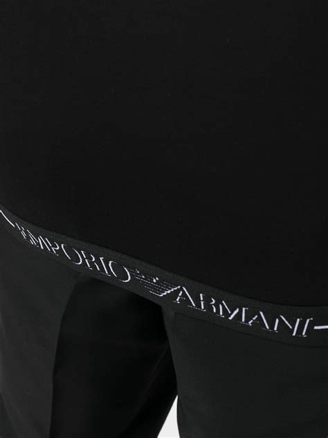 Emporio Armani Logo Waistband Sweatshirt Farfetch