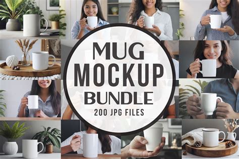 Mug Mockup Bundle Graphic By Mercimockups Creative Fabrica