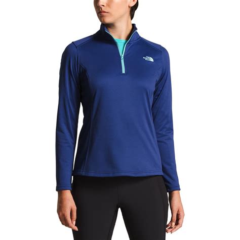 The North Face Tech Glacier 14 Zip Pullover Fleece Jacket Womens