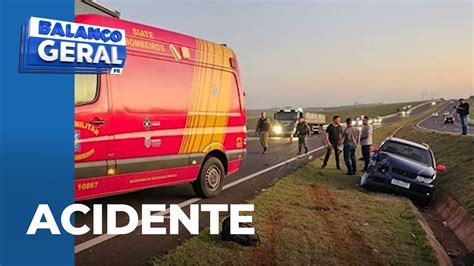 Acidente No Novo Contorno Rodovi Rio De Peabiru Deixa Motorista De Um