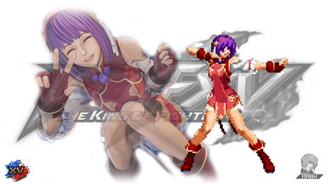 Athena Asamiya XV Sprite Neo Geo R Kof