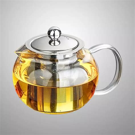 Ml Th I Re En Verre Po Le Infuseur De Bouilloire Bouillante