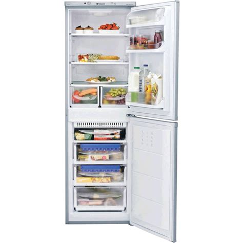 Hotpoint Aquarius Fridge Freezer Frost Free 15m 545 Asilver J