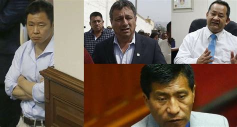 Kenji Fujimori Bienvenido Ram Rez Y Guillermo Boc Ngel Tiemblan Por