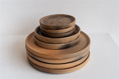 Handmade Mexican Clay Plates Nakawe Trading