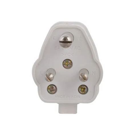 Anchor 38626 Polycarbonate 3 Pin 6a Plug Top At Rs 6500piece Plug