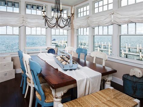 21 Cool Beach Style Dining Design Ideas