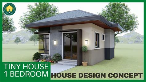 1 Bedroom Tiny House Design Concept 31 Sqm Youtube