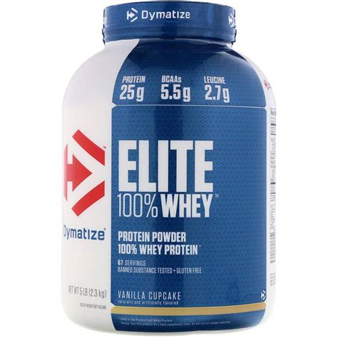 Elite Whey Prote Na Lbs Vainilla Dymatize