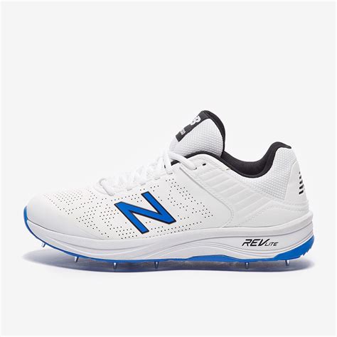 New Balance Ck4030 Cricket Shoe White Blue Mens Shoes