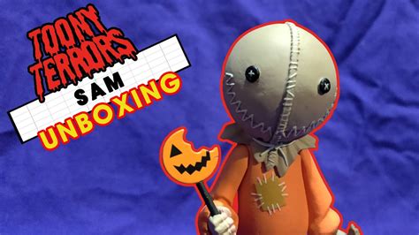 Neca Toys Toony Terrors Sam Unboxing Trick R Treat Movie Action Figure