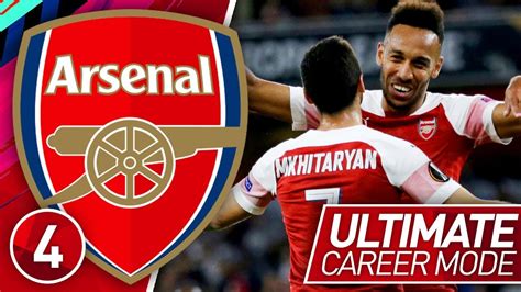 FIFA 19 ARSENAL CAREER MODE 4 CHANGE OF FORMATION ULTIMATE