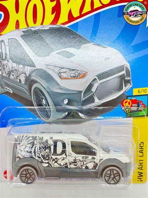 Hot Wheels Art Cars Set 70 S Van Ford Transit Connect Etsy