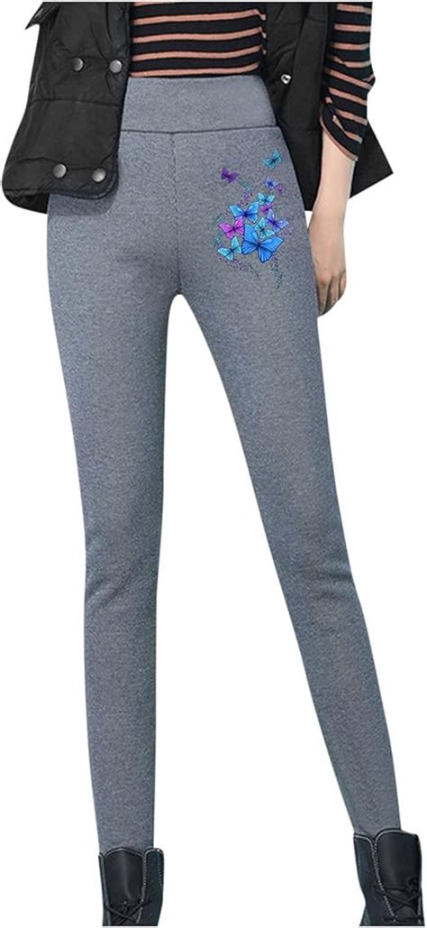 Gefütterte Leggings Mädchen Yogahose Thermoleggings Bequem Warme