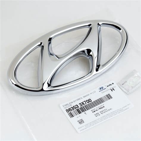 Genuine Sonata Emblem Rear 2014 16 86353 3X700 OPEN PACKAGE For