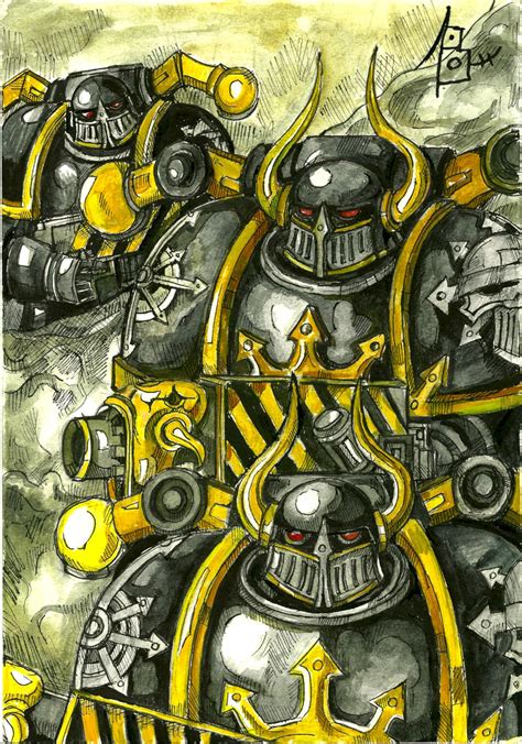 Iron Warrior Warhammer 40k By Sufferst On Deviantart