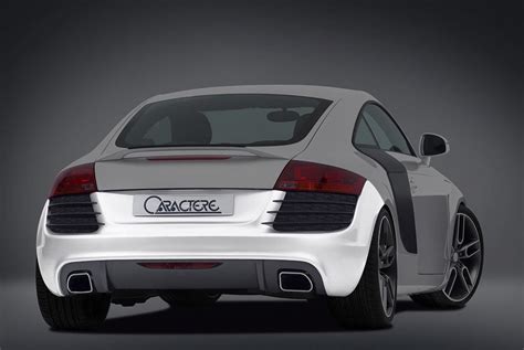 Caractere Rear Bumper With Muffler Fits Audi Tt Mk T V