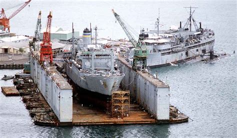 The Enormous Uss Absd A Wartime Engineering Marvel South Pacific